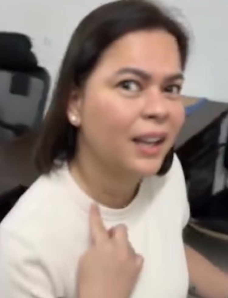 Vp Sara Duterte Explains Cut On Her Neck Newspapers