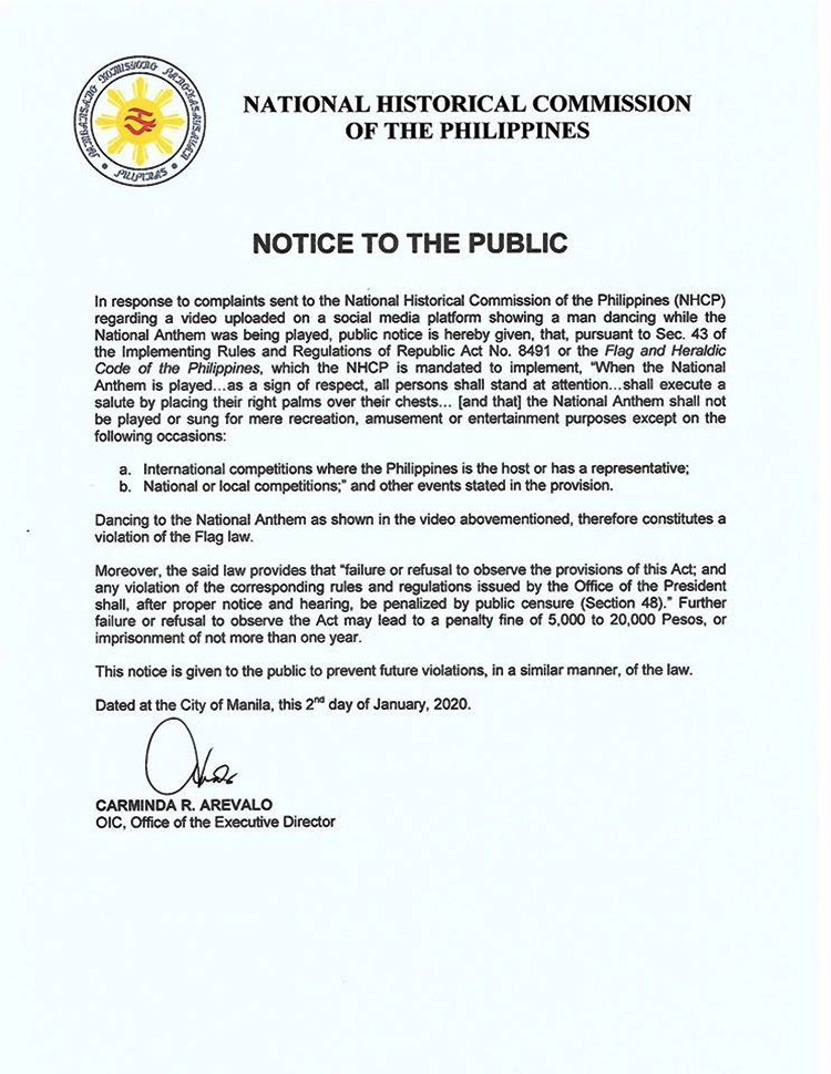 nhcp statement