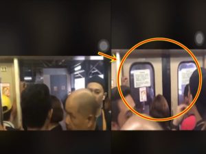 Malfunctioning Train Door