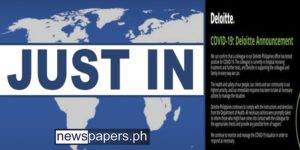 Employee of Taguig-Based Firm Tests Positive for Coronavirus