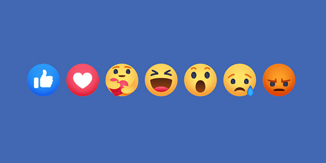 Facebook New Reaction Button