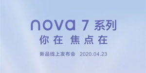 Huawei Nova 7 Series Launch