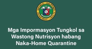 doh shares health tips