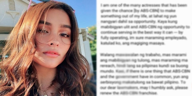 Liza Soberano Breaks Silence On ABS-CBN Franchise Issue