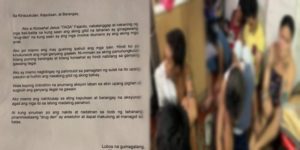 Manila Councilor Letter Arrest Children