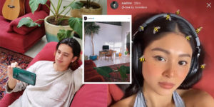 Nadine Lustre and James Reid