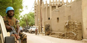 Peacekeepers in Mali