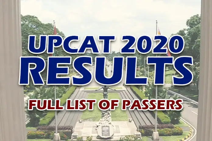 UPCAT 2020 Results Full List Of Passers - Philippine Newspaper
