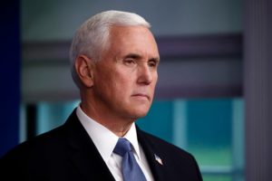 White House Vice President Mike Pence