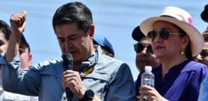 Honduras President Juan Orlando Hernandez, Wife