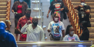 Public Viewing For George Floyd