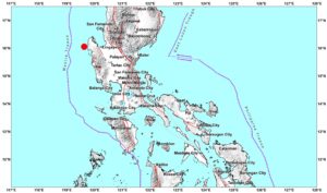 Pangasinan Magnitude 3 earthquake