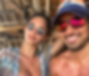 Pia Wurtzbach and Jeremy Jauncey in Indonesia