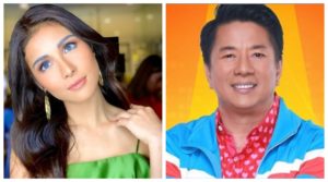 Sanya Lopez and Willie Revillame