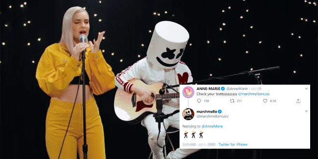 Friends Follow Up Anne Marie To Collab With Marshmello