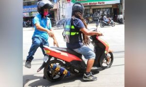 Motorcycle Pillion-Riding Accident