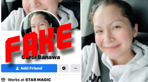 Carol Banawa Condemns Fake Social Media Accounts Using Her Name