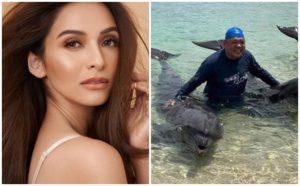 Jennylyn Mercado Pokes Fun at Presidential Spox's Photo With Dolphins