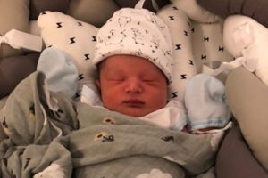 Celebrities React to First Photo of Max Collins' Baby Named Skye Anakin