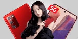 Jennie Red Galaxy Note 20