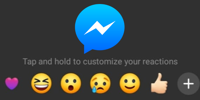 New Messenger Update Lets Users Customize React Buttons