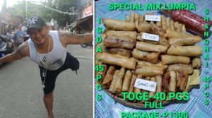 Dante Gulapa Now Sells 'Lumpia' After Pandemic Left him Jobless