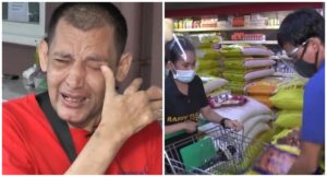John Regala Receives Groceries, Medicines, and Cash from Raffy Tulfo