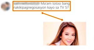 Korina Sanchez Responds to Netizen Who Asked if She's Negotiating with TV5