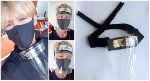 Guy Makes a Naruto-Inspired Face Shield