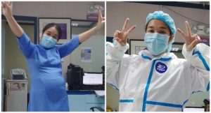 34-Weeks Pregnant Nurse Continues Her Duty Amid COVID-19