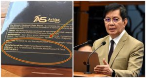 Senator Lacson Issues Statement Over Beauty Product Labeling Manila as Province of China