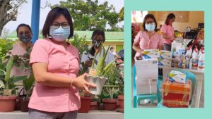 Teachers in Oriental Mindoro Barter Plants for School Supplies