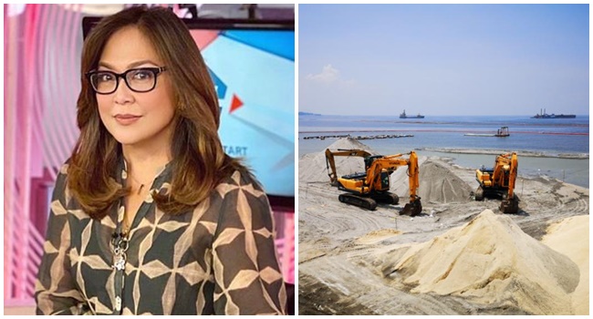 Karen Davila Expresses Opinion About Manila Bay's White Sand