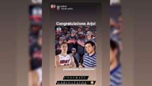 Maine Mendoza Teases her Boyfriend Arjo Atayde that he Looks Like an NBA Player