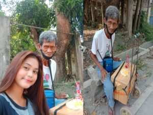 Elderly Ice Cream Vendor