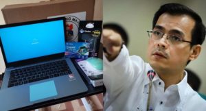 Teacher Receives Laptop, WiFi w/ Load and Wireless Mouse from Isko Moreno