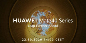 Huawei Mate40 Series Launch Date