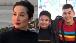 Kris Aquino, Sons Bimby and Josh