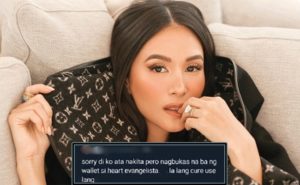 Heart Evangelista Responds to Basher 'Cure use' if She Has Donated