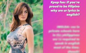 Imelda Schweighart Responds to K-pop Fan Questioning her for Using English Lyrics