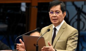 Lacson Speaks up Anew on Alleged COVID-19 Vaccination