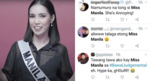 Miss Manila Alexandra Abdon in 'Bawal Judgmental' Earns Mixed Reactions
