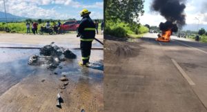 Suzuki Hayabusa Which Cost Almost P1 Million, Caught on Fire in Negros Occidental