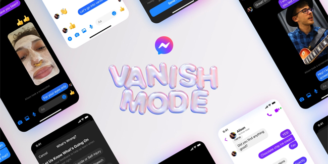 facebook messenger vanish mode