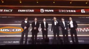 ABS-CBN Logo Appear Behind BTS at an Event in South Korea
