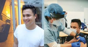 Former PBB Housemate Aldred Gatchalian Gets COVID-19 Vaccine