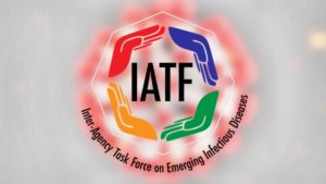IATF to Discuss Quarantine Classifications for January 2021 on Monday