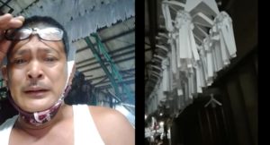 Parol Maker Cries After Buyer Did Not Show up to Buy his Lanterns Costing P100K