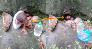 Poor Man Living Under a Rock in Negros Occidental Caught Netizens' Attention