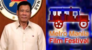 President Rodrigo Duterte Airs Message on MMFF 2020